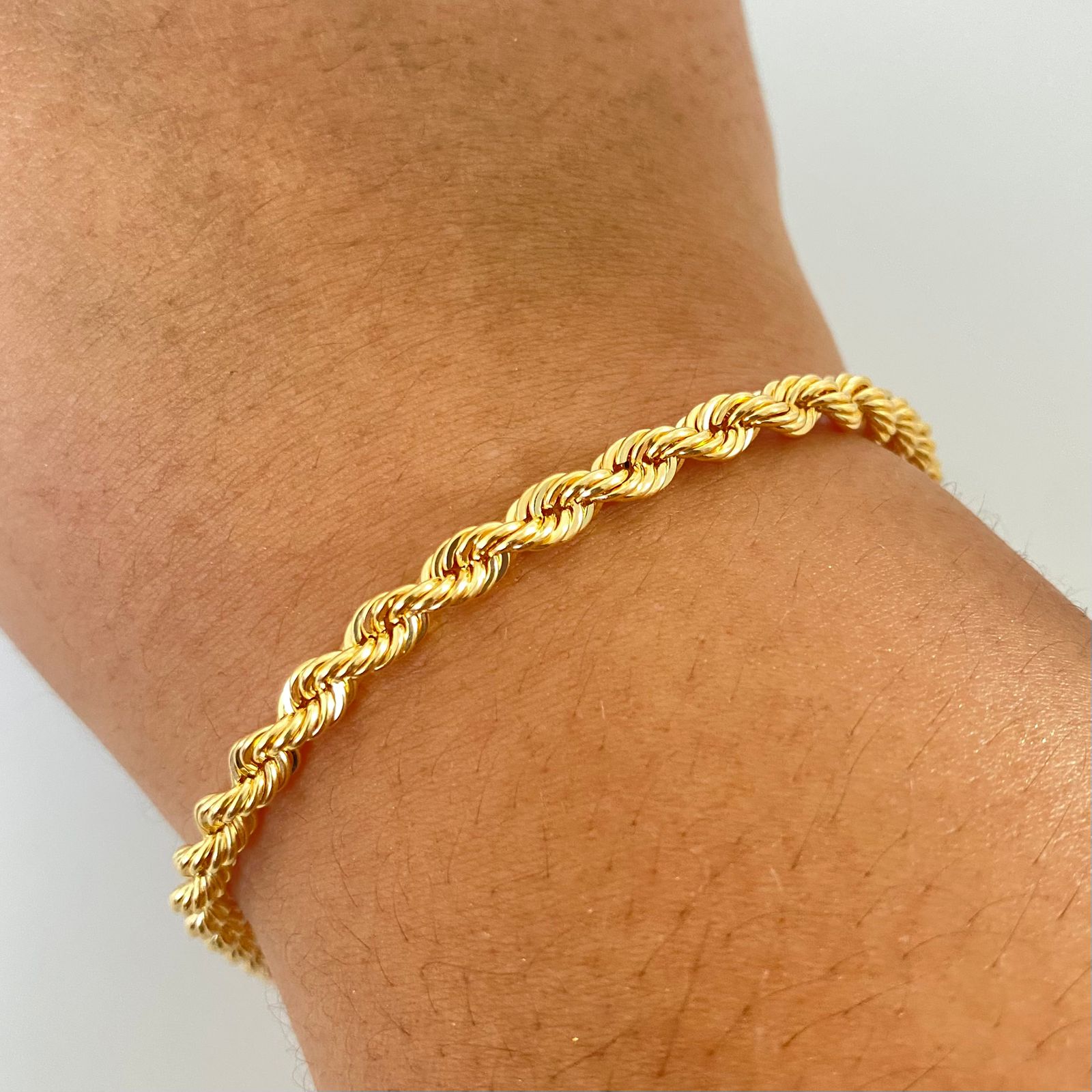 Pulso It lazo Oro amarillo 18k +1 / 4,85 Gr / 4,1 mm / 19 Cm